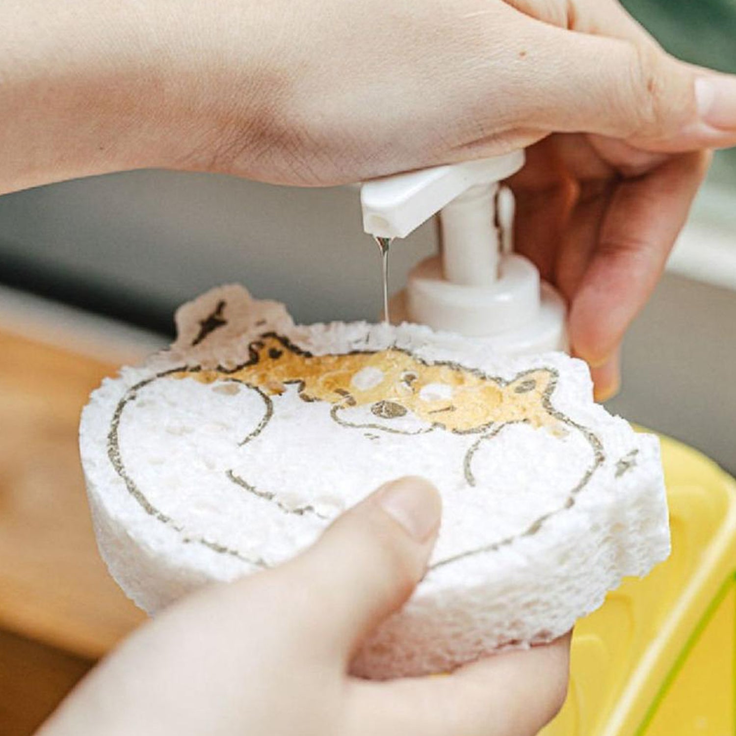 DoodleSponge Expandable Scrub Pads