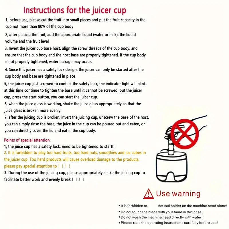 QuickSip SnapBlend Pro