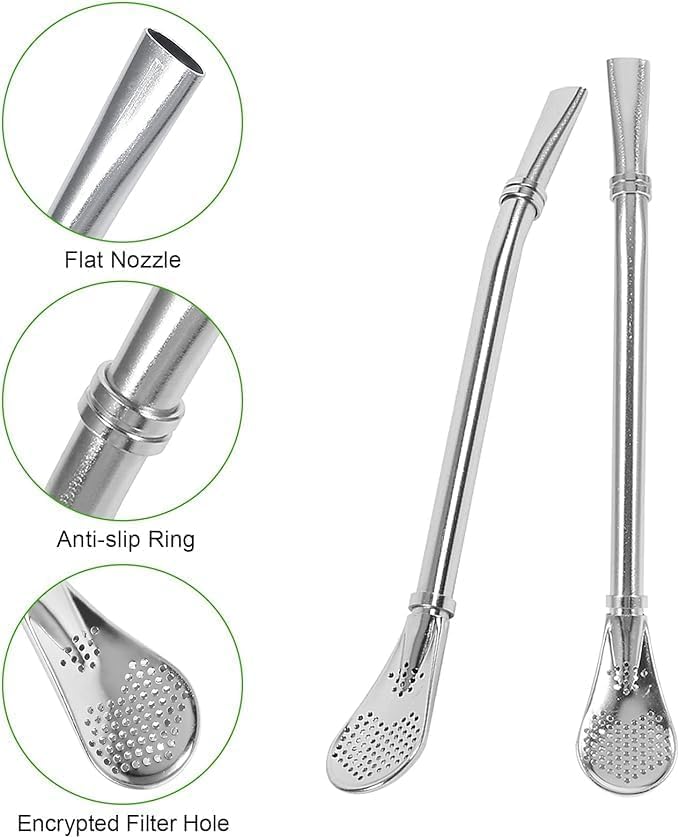 Dual Function Straw Spoon