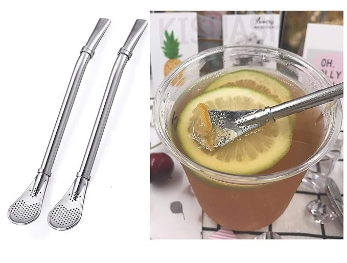 Dual Function Straw Spoon