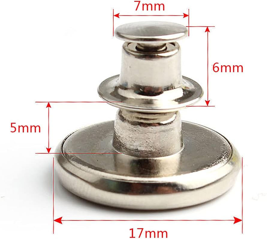 LuxeNatural 10pcs Button Pack