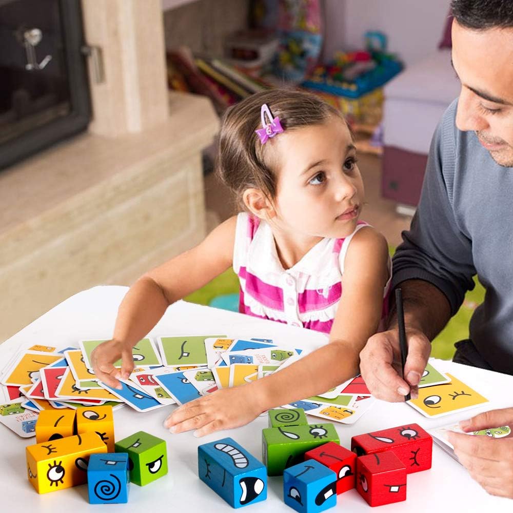Interactive Expressive Emotion Playset Cubes