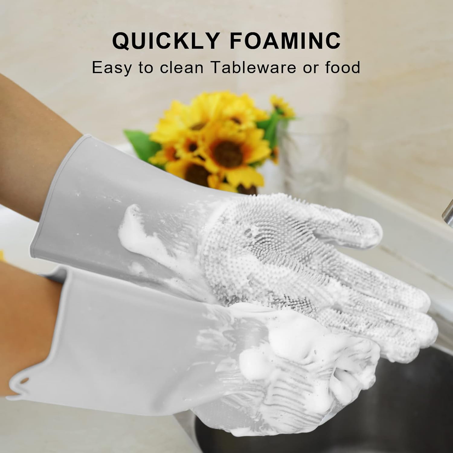 QuickFoam Household Gloves