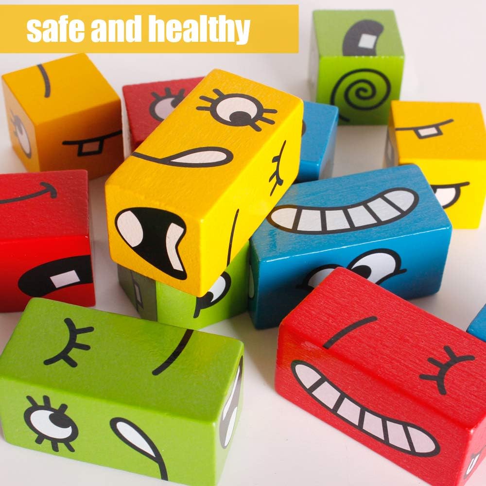 Interactive Expressive Emotion Playset Cubes