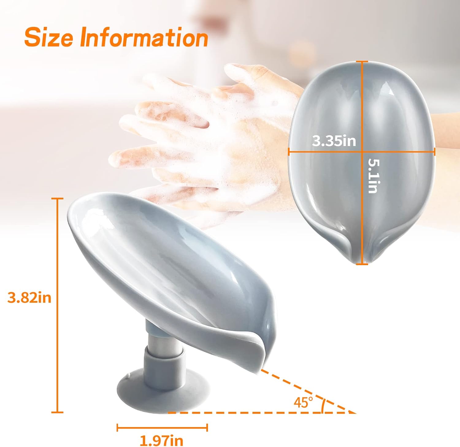 SereneLeaf Soap Holder