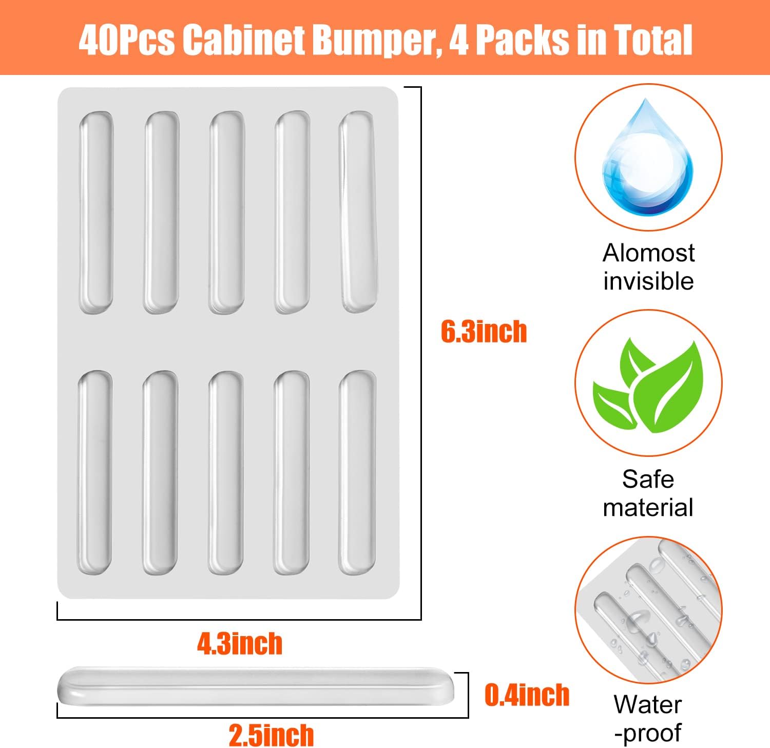 NoiseLess General Purpose Bumpers
