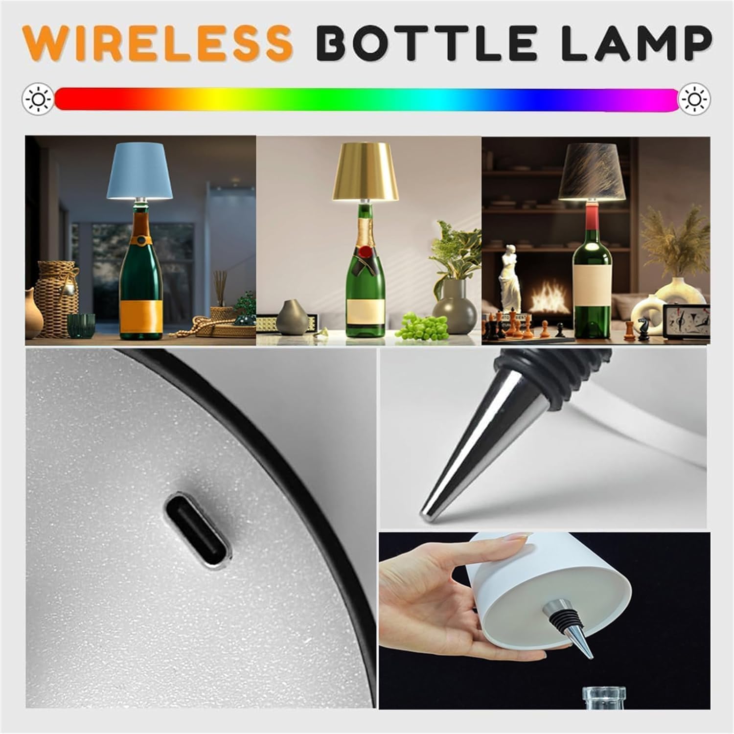 Corked Carnival Lamp