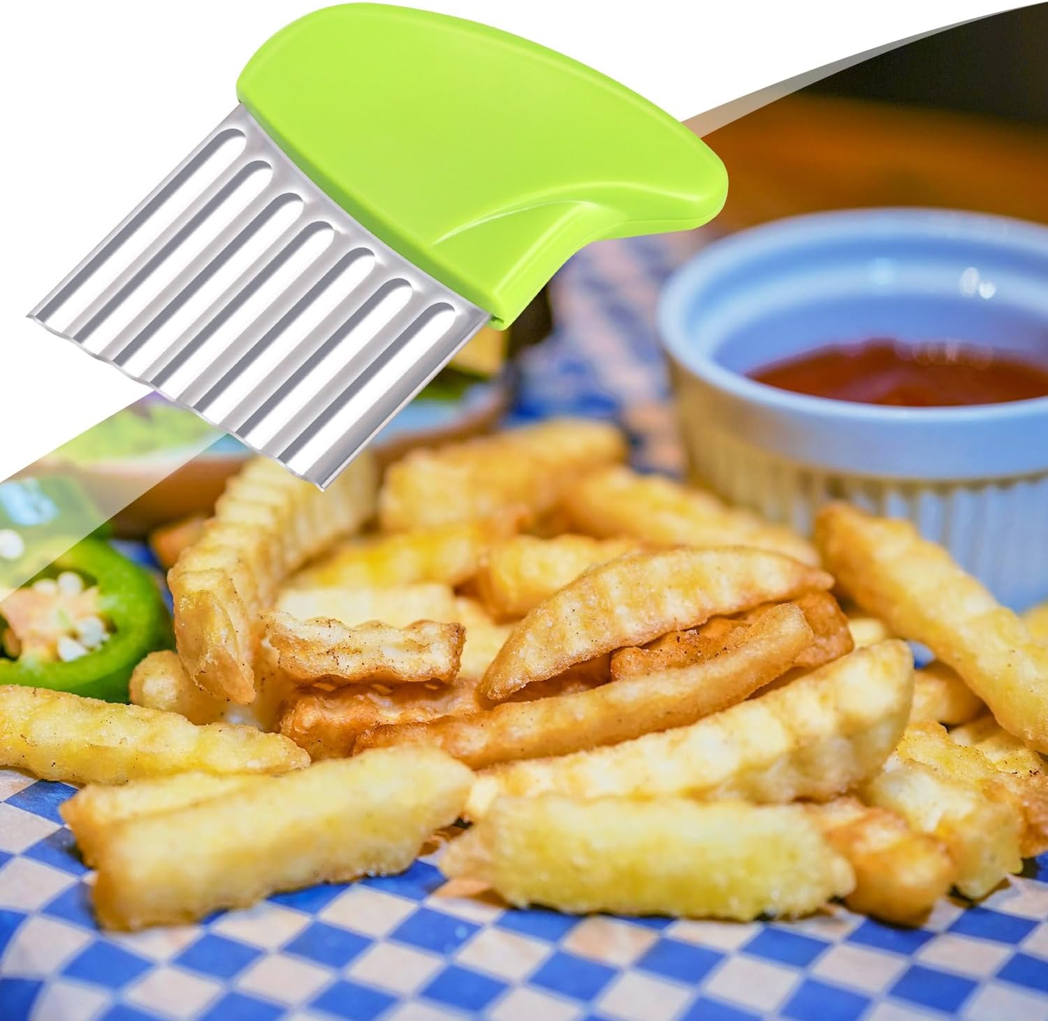 CrinkleWave Veggie Slicer and French Fries Maker