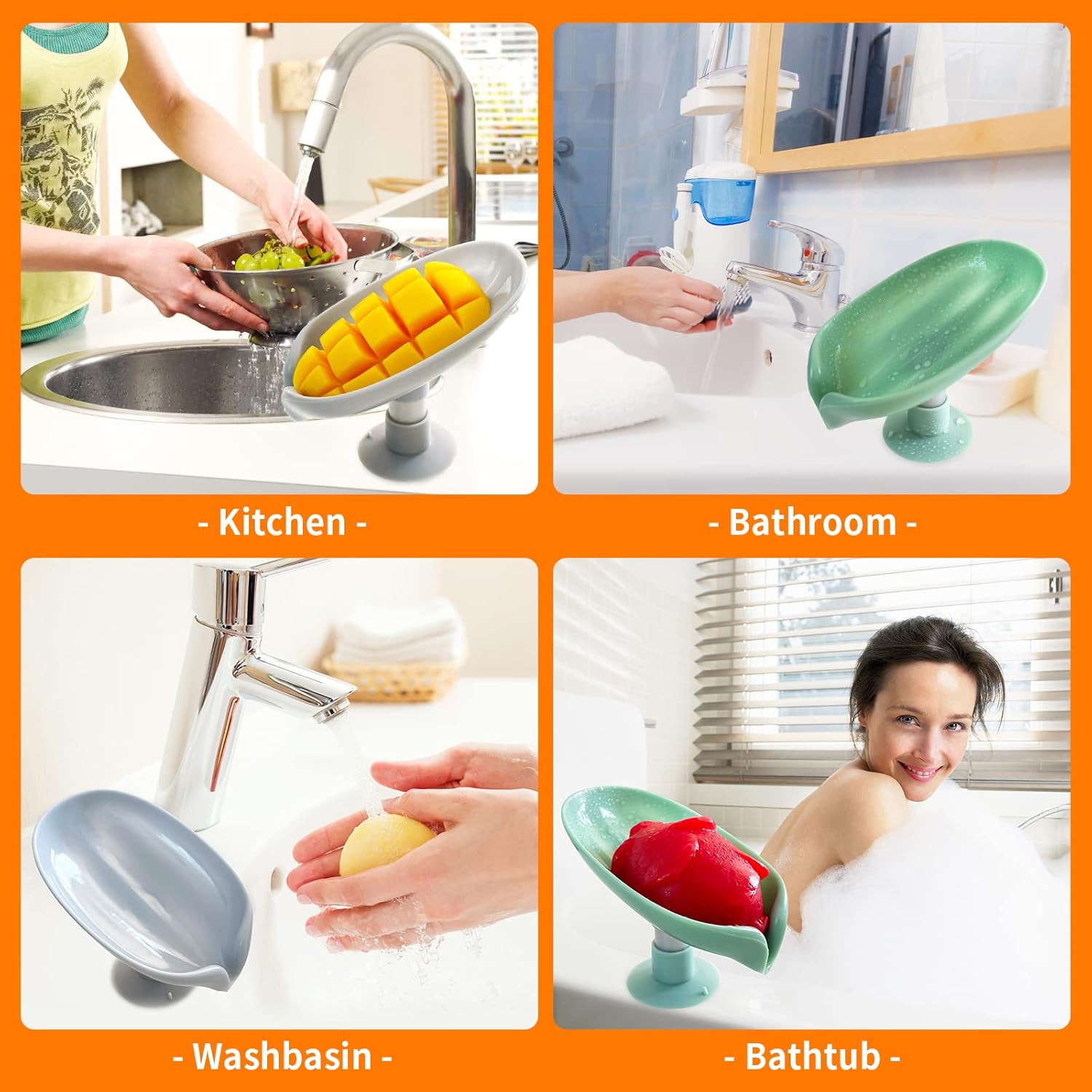 SereneLeaf Soap Holder