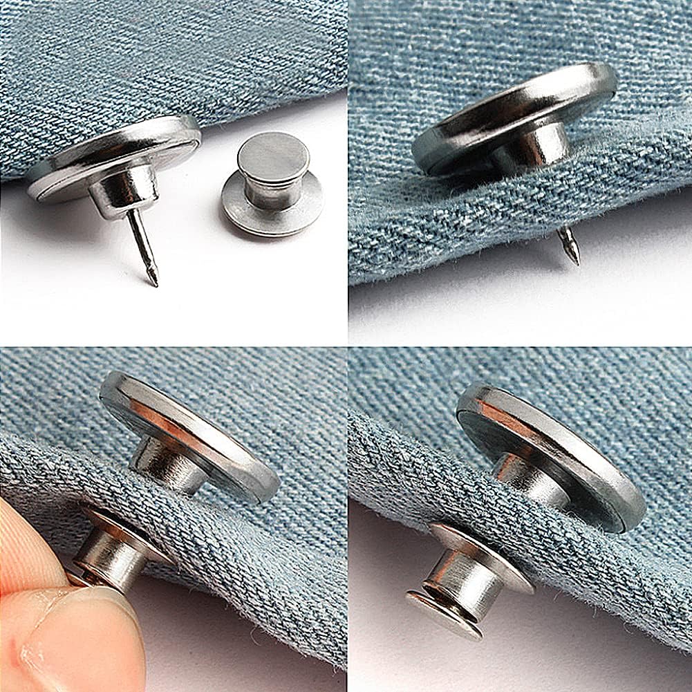 LuxeNatural 10pcs Button Pack
