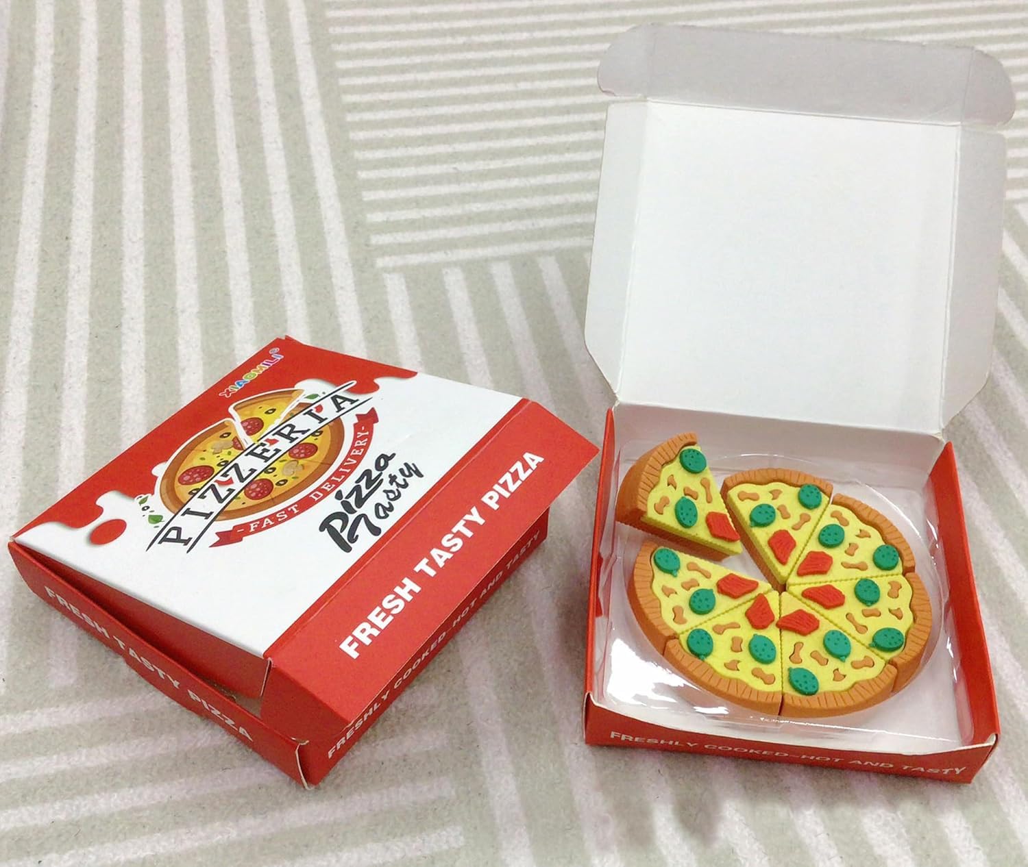 Pizza Fun & Play Erasers