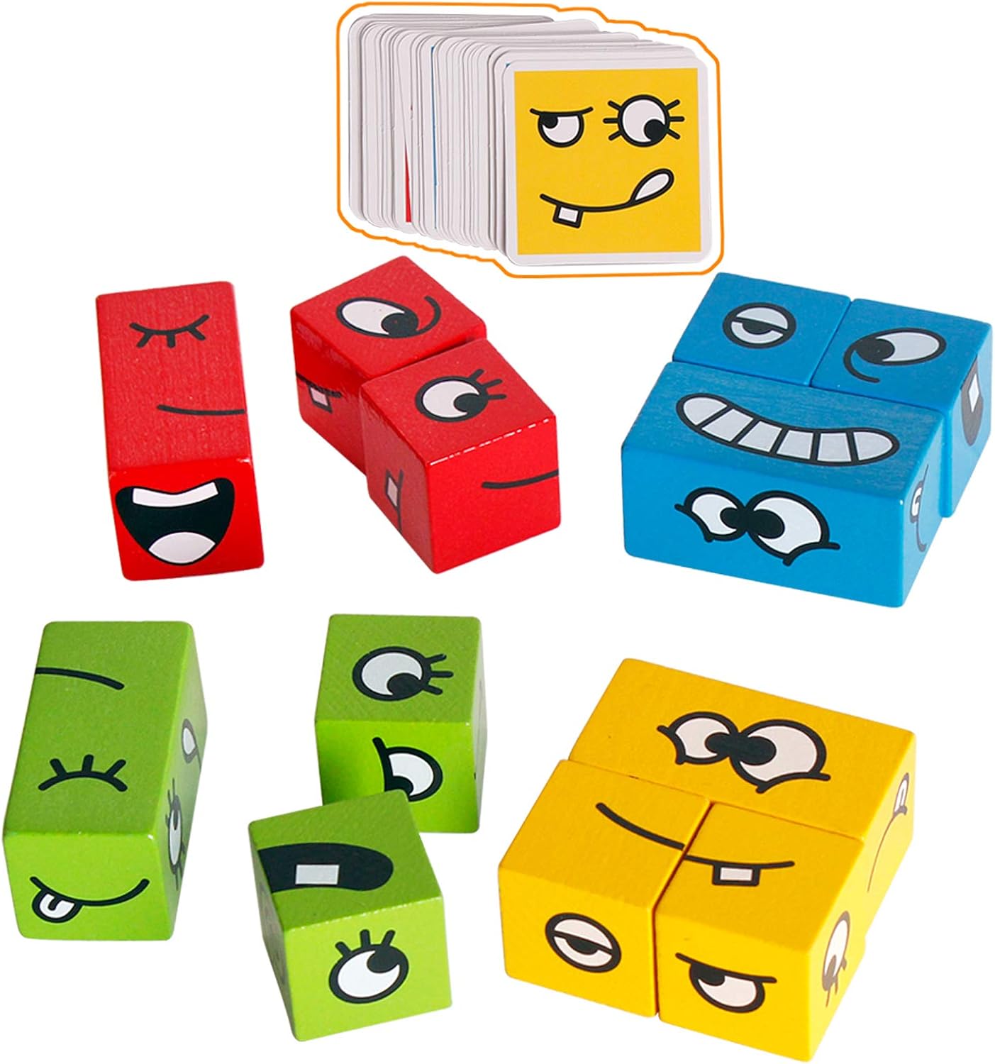 Interactive Expressive Emotion Playset Cubes