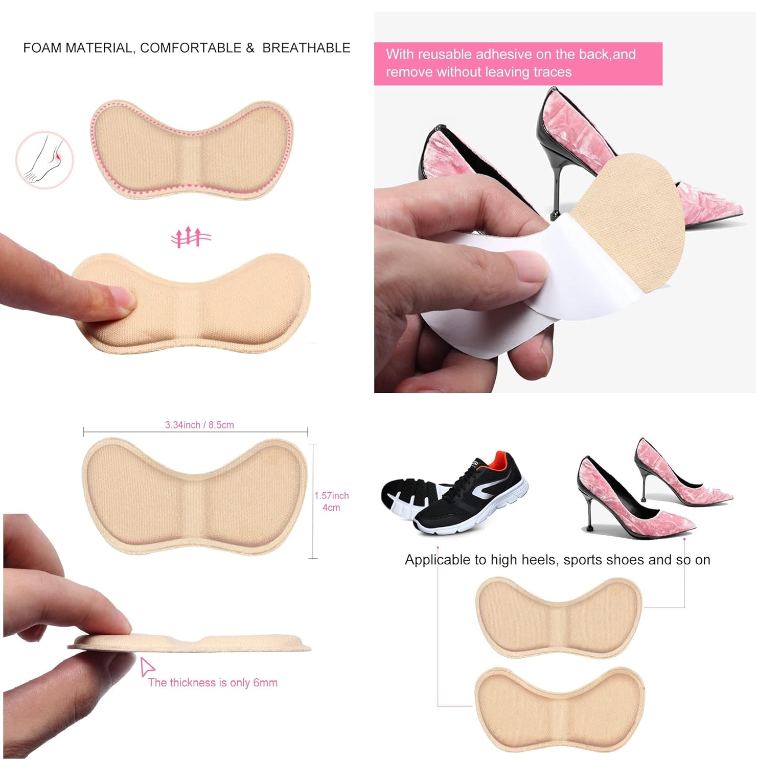 HeelEase Cushioned Protectors