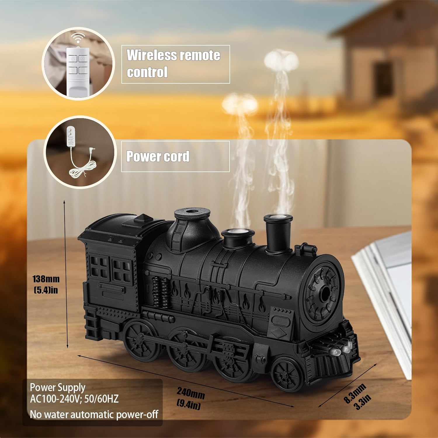 Cloud Chaser Rail Humidifier
