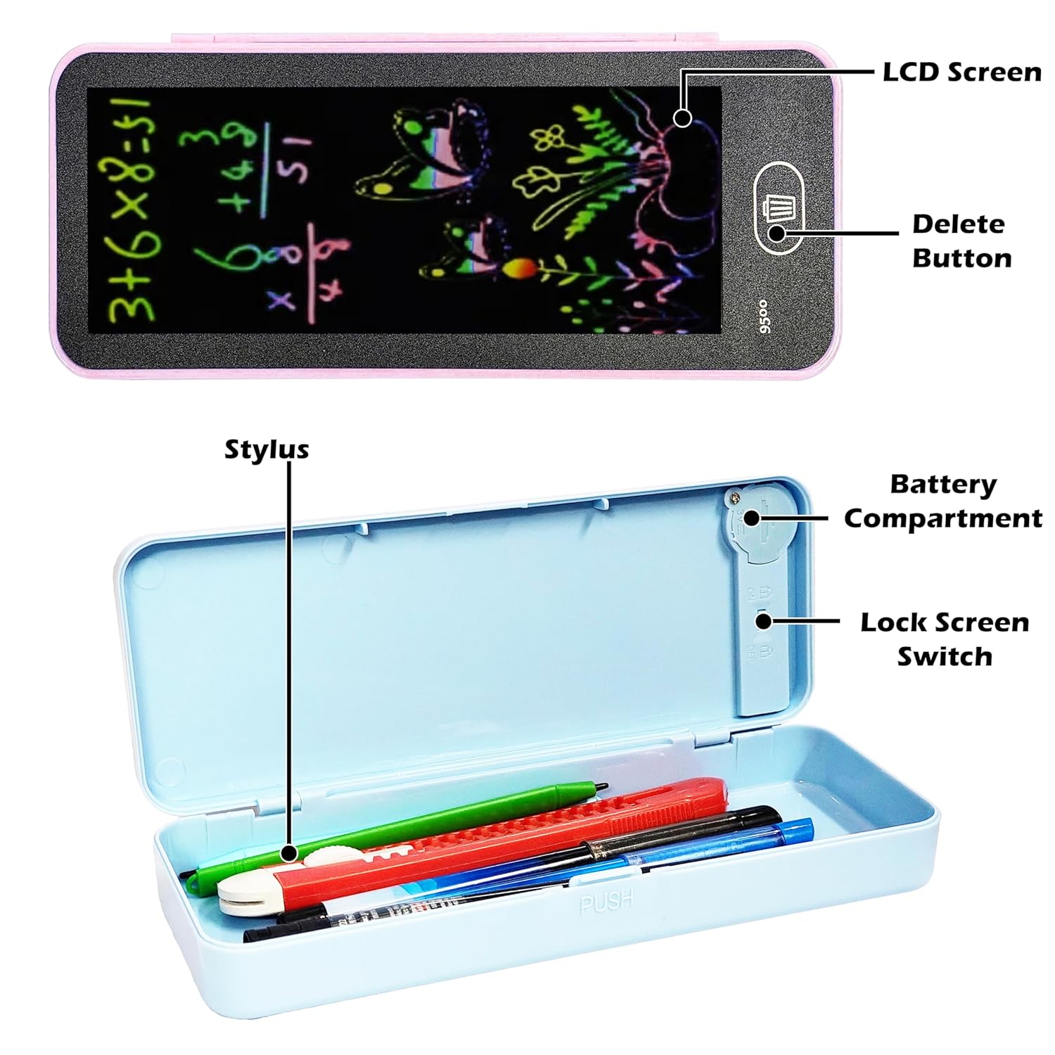 Digital Learning Pencil Case Tablet