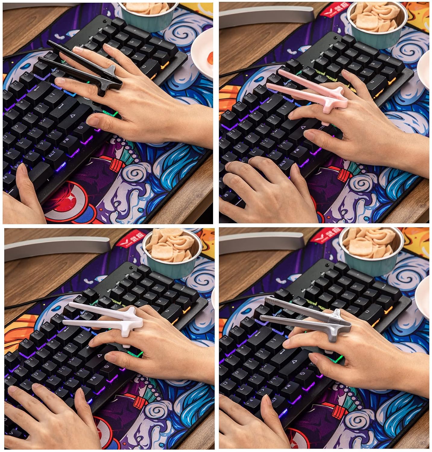 HandyHold Snacking Clips