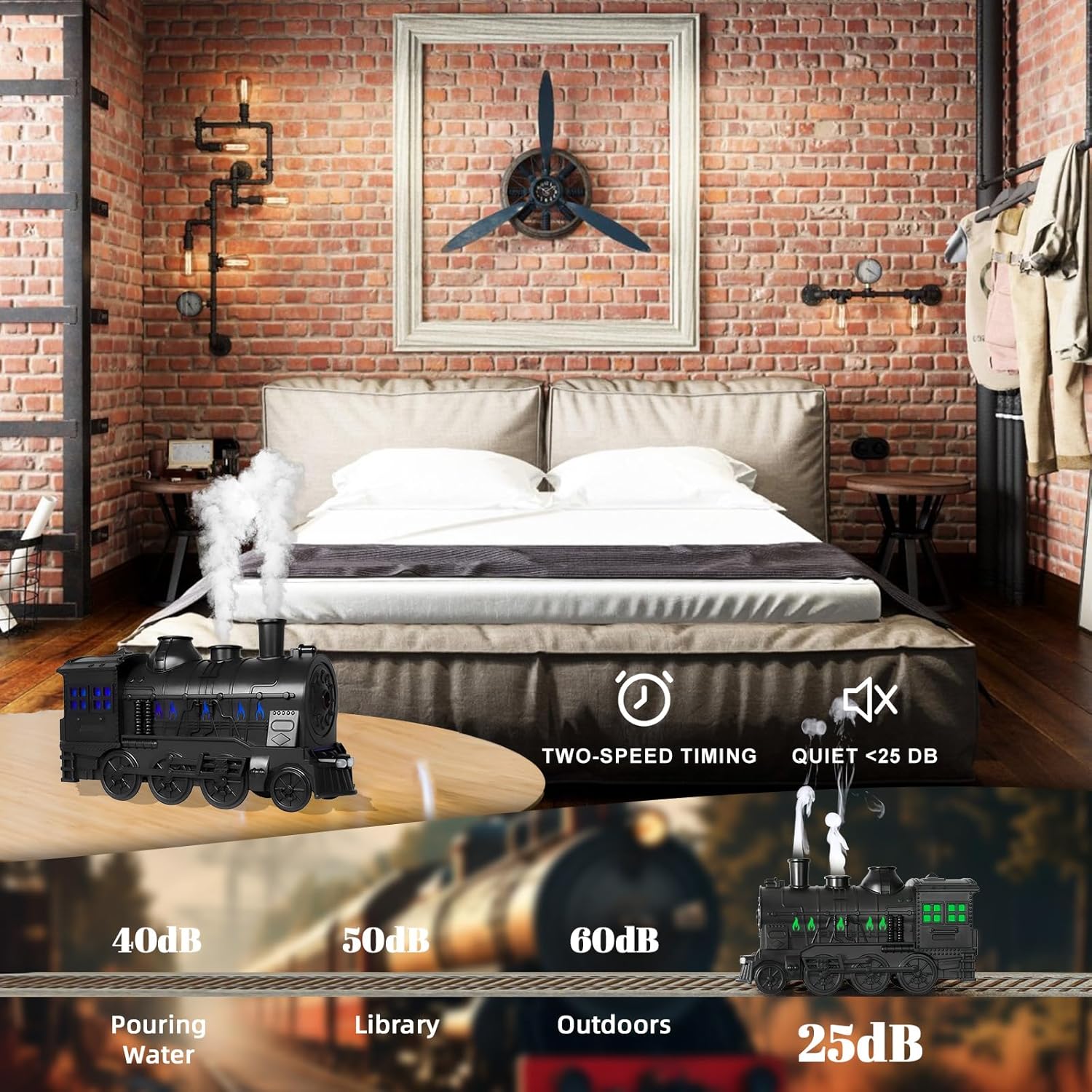 Cloud Chaser Rail Humidifier