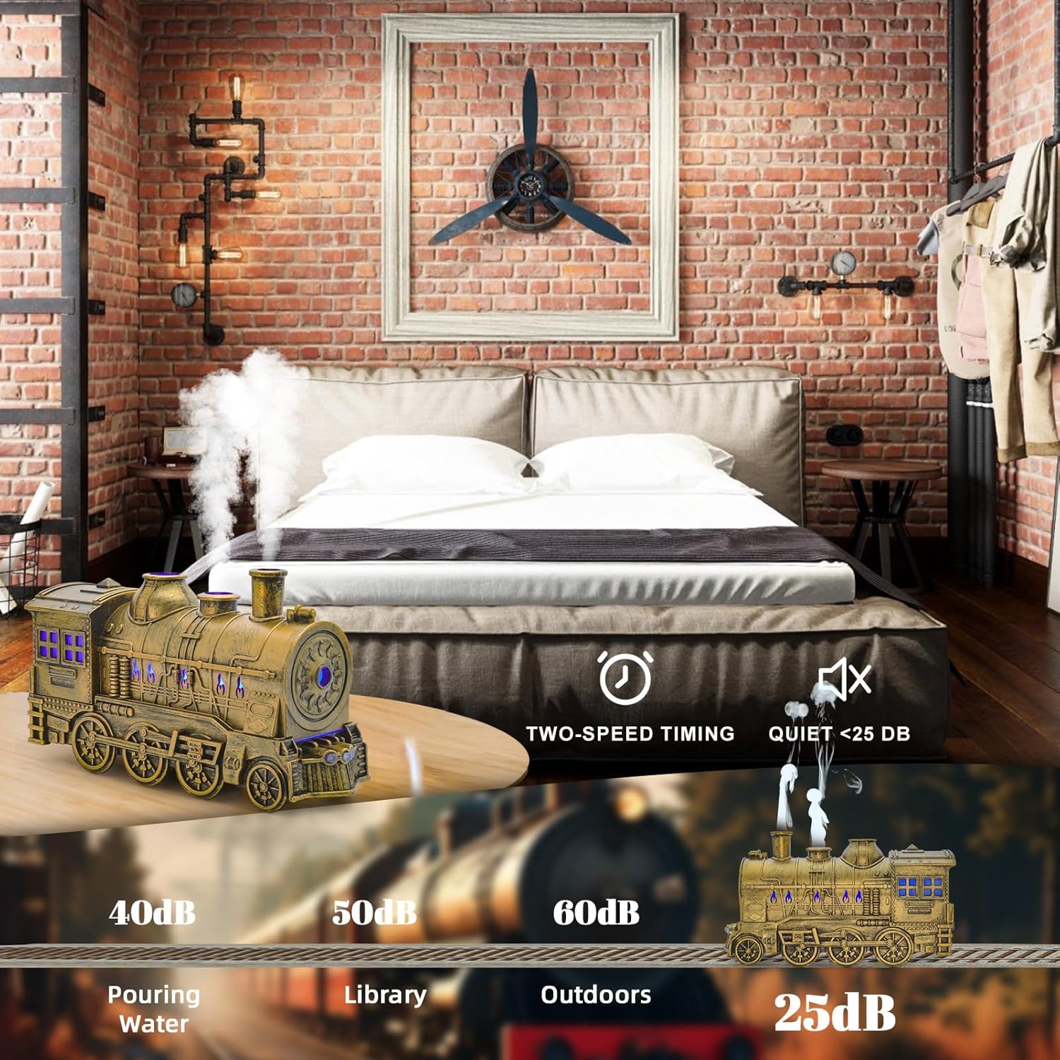 Cloud Chaser Rail Humidifier