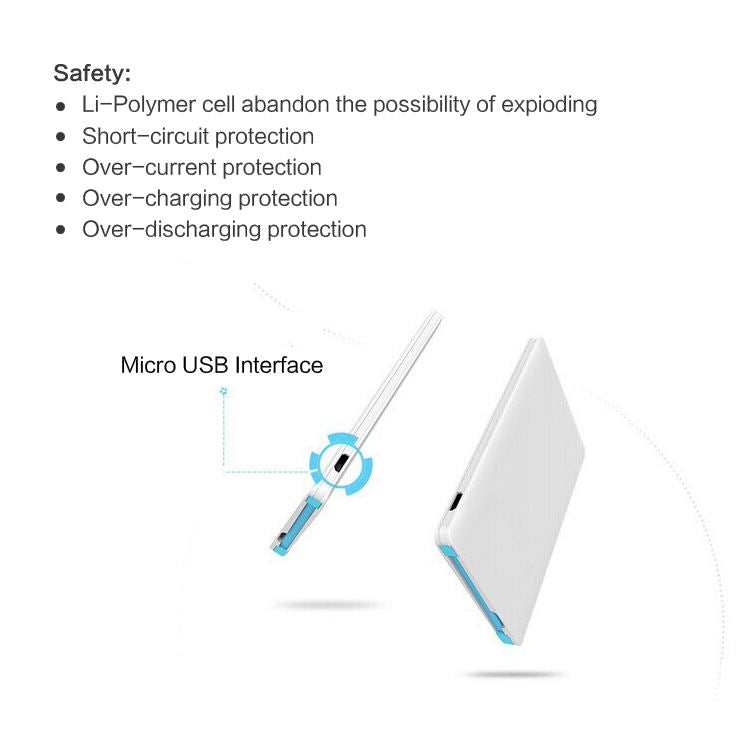 QuickCard Charge - 2500mah