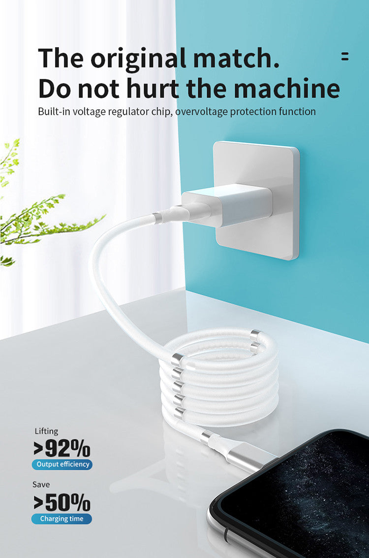 AutoFold MagnetCable - USB to Type-C