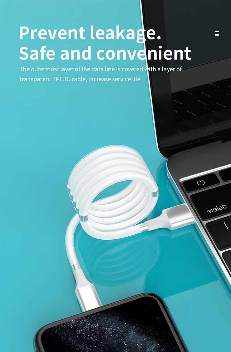 AutoFold MagnetCable - USB to Type-C