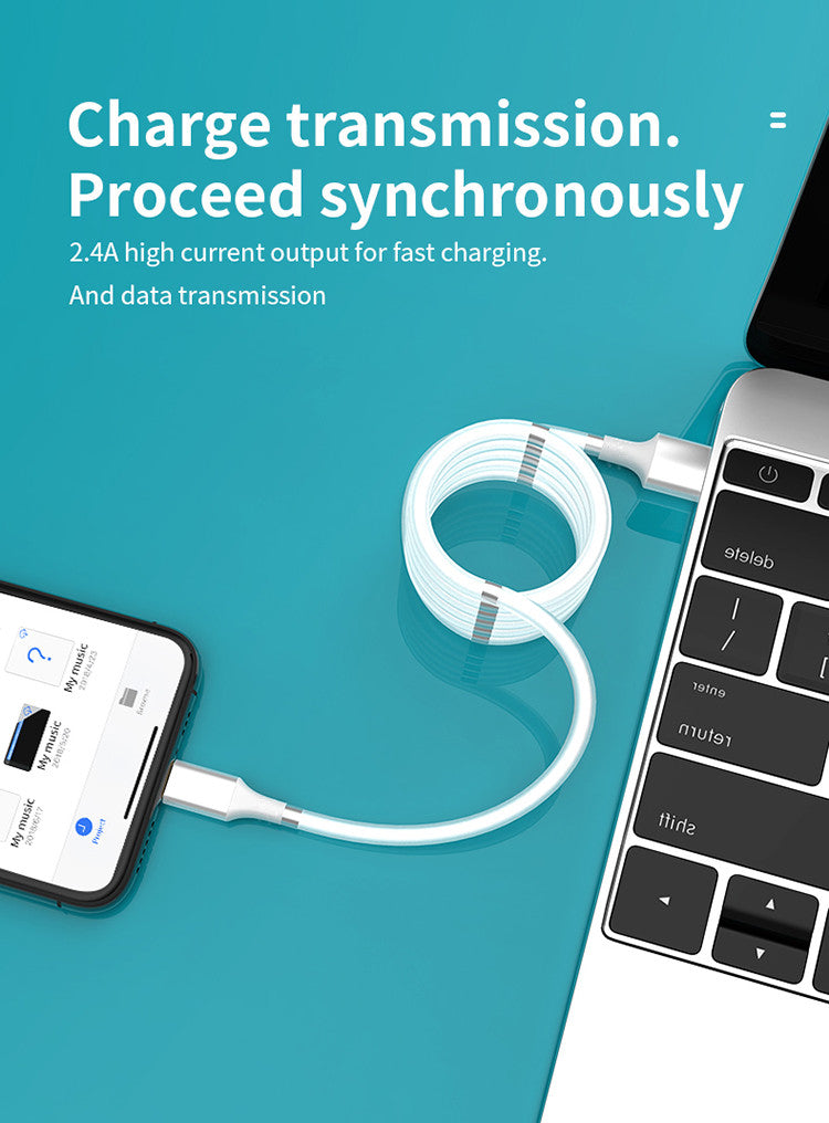 AutoFold MagnetCable - USB to Type-C