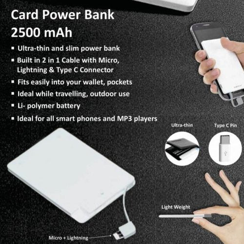QuickCard Charge - 2500mah