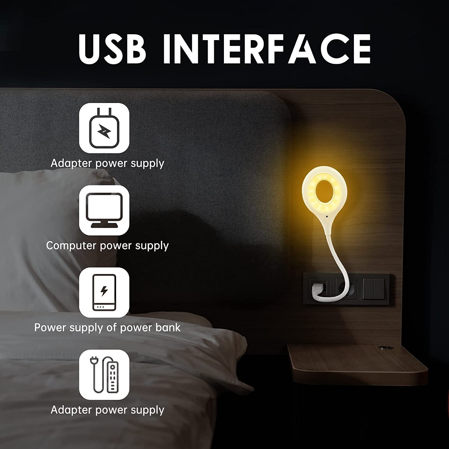 SoboStuff Voice Controlled Smart USB Led Light