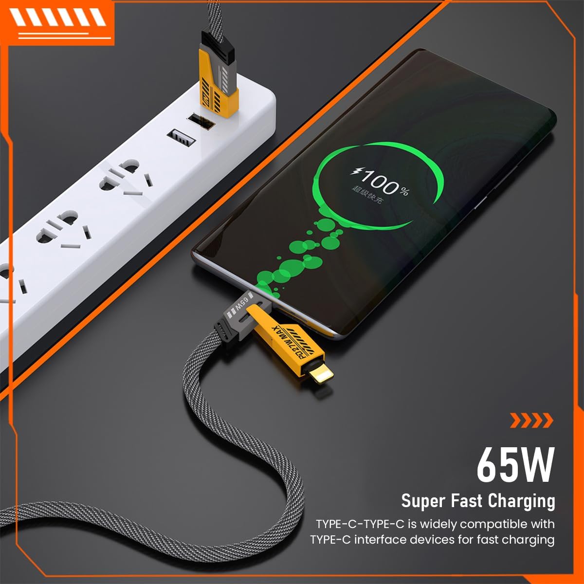 UltraCharge 65W 4-Way Charger