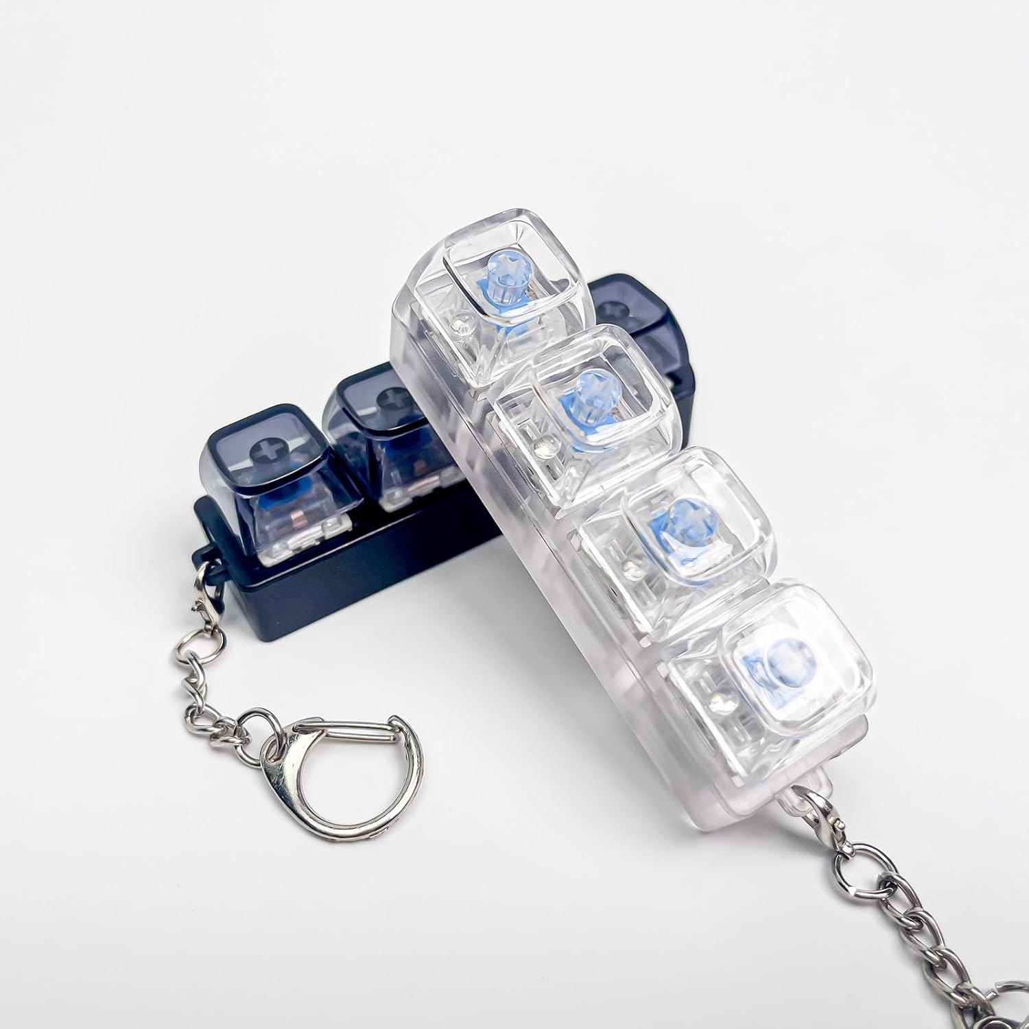 StressLess Click Keyboard Keychain