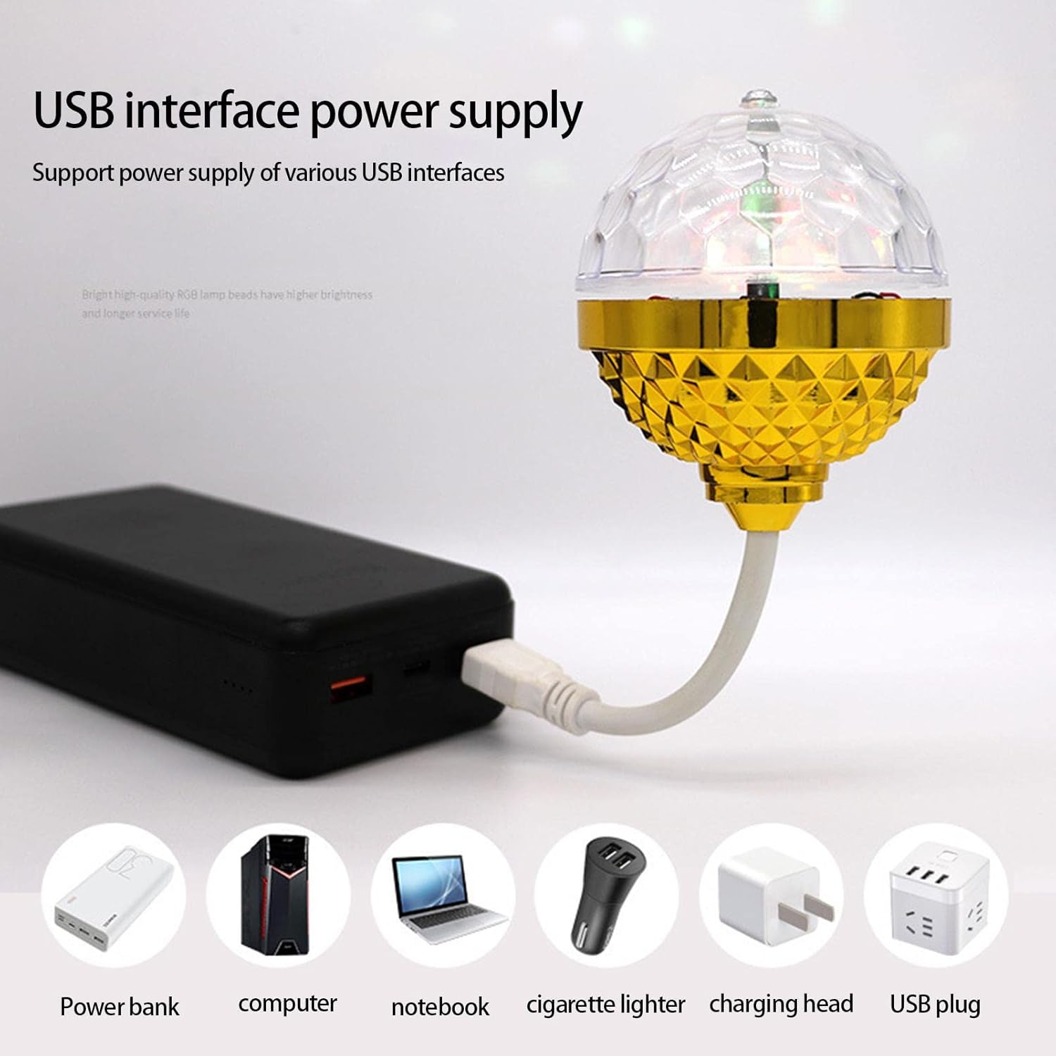 DiscoSphere USB Light