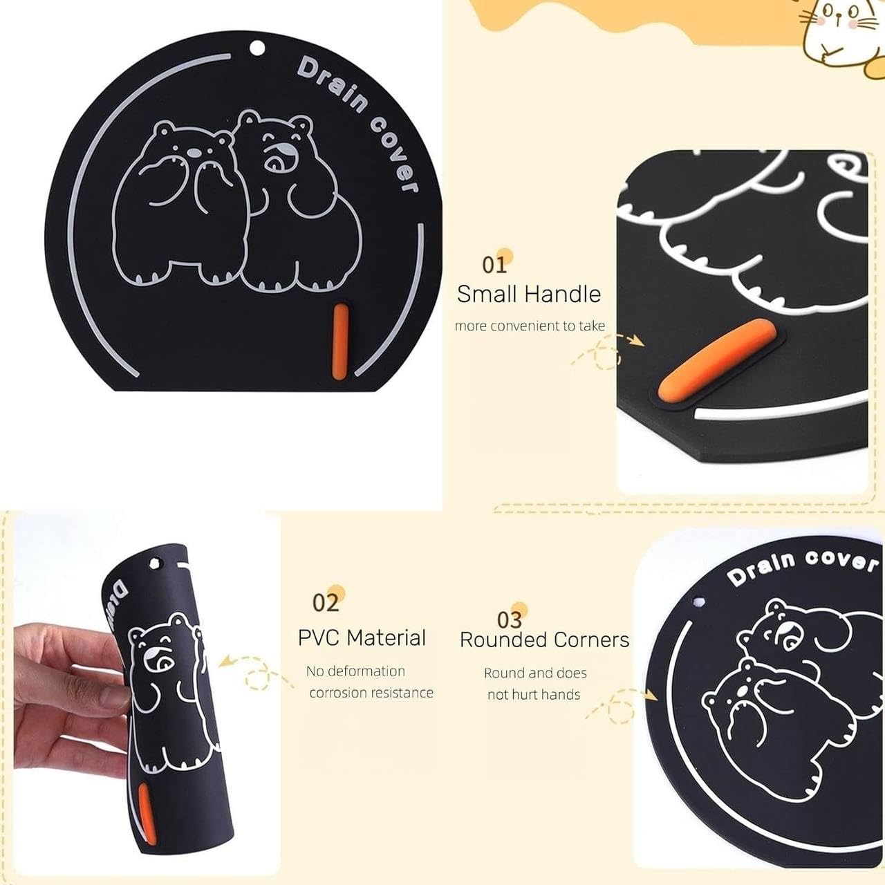 Flexi-Seal Drain Cover