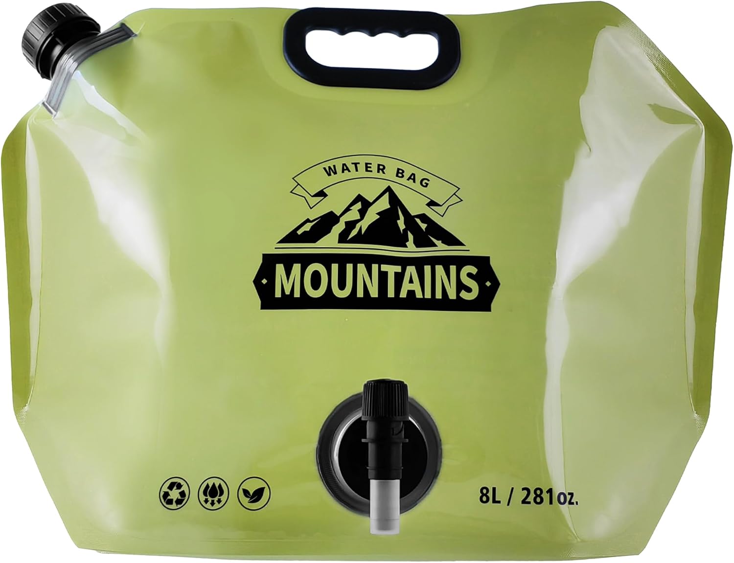 SpillSafe Portable Water Bag 8L