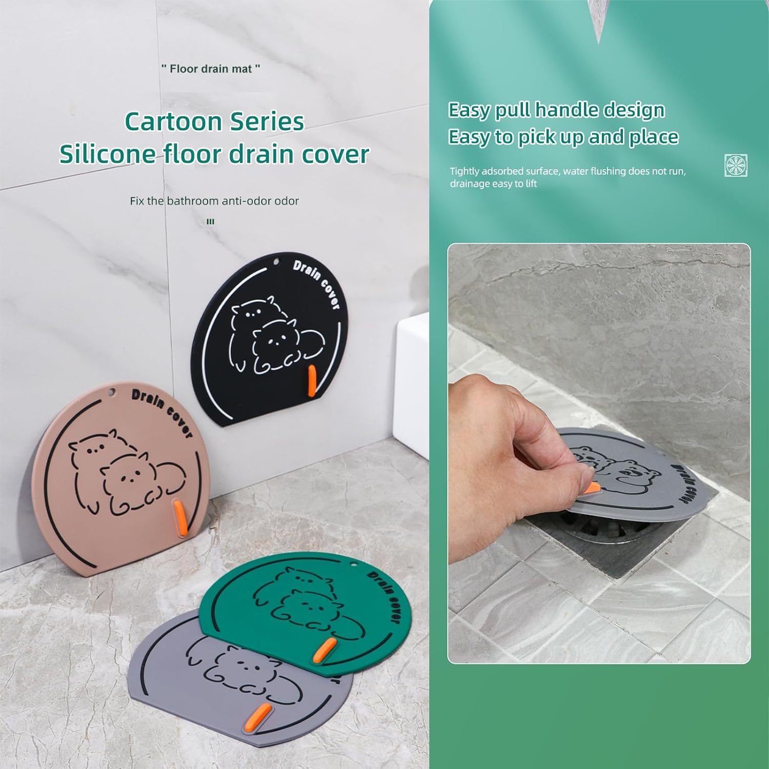 Flexi-Seal Drain Cover