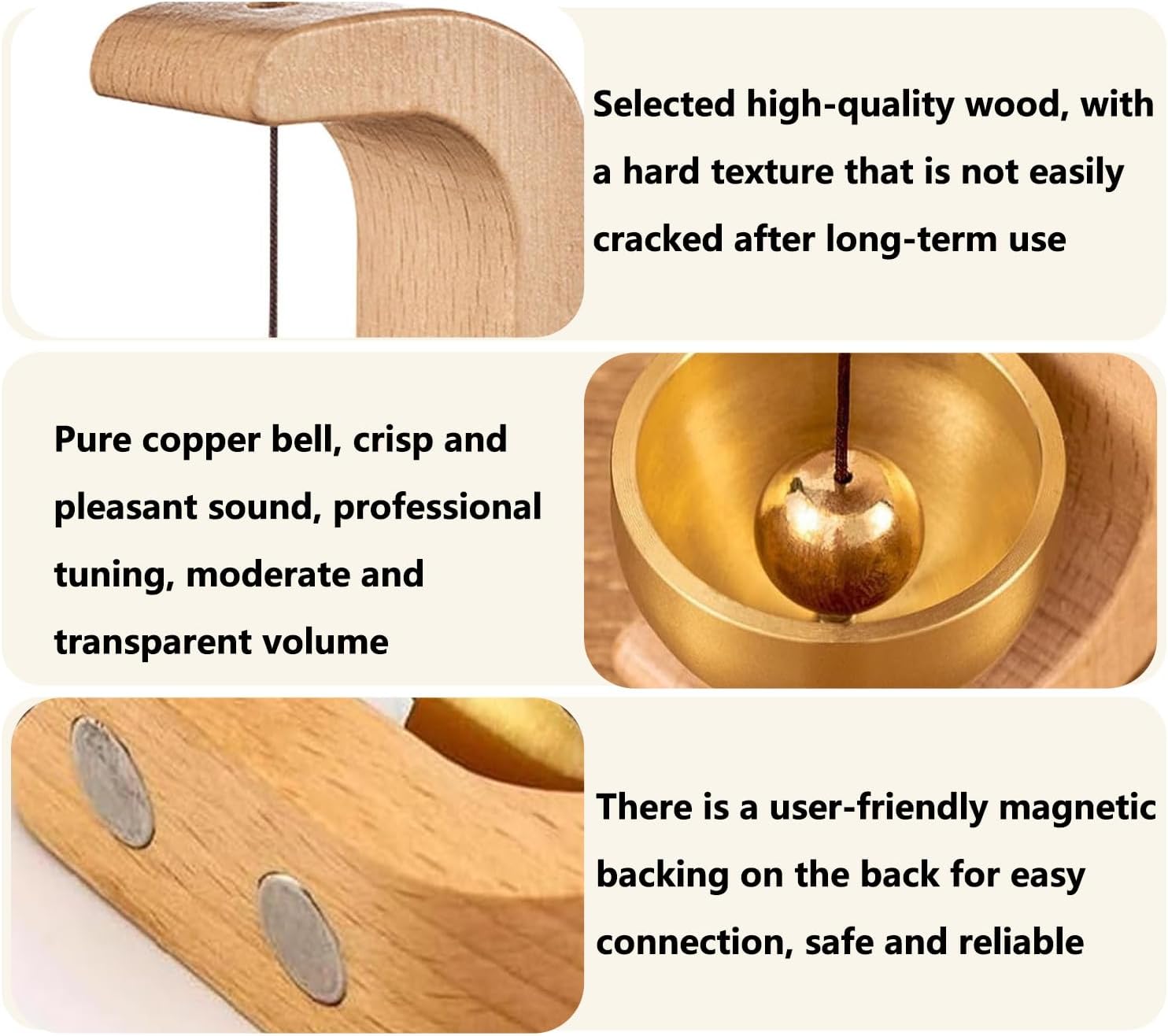 CalmSound Serenity Wood Bell