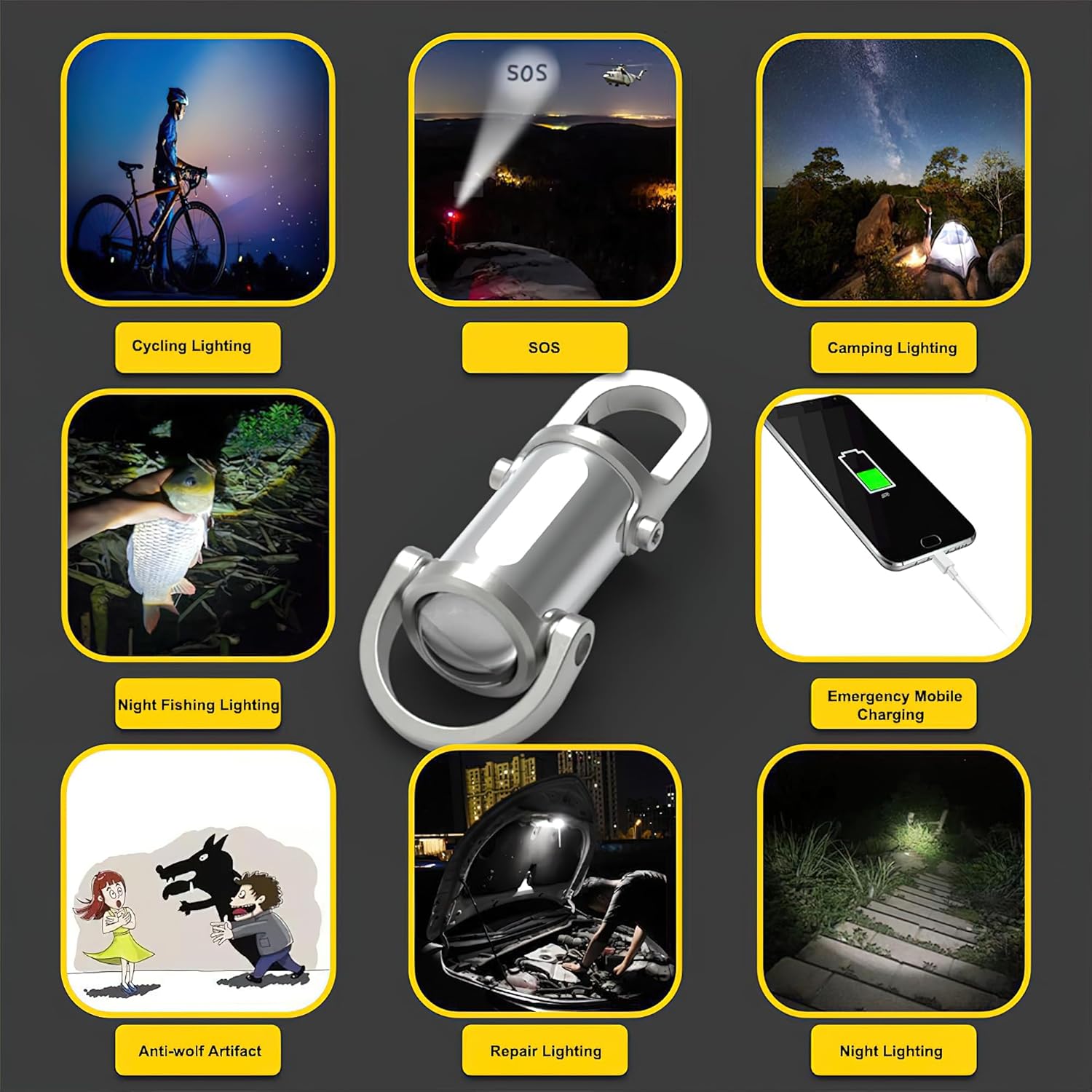 Versatile 1200 Lumen Mini Torch
