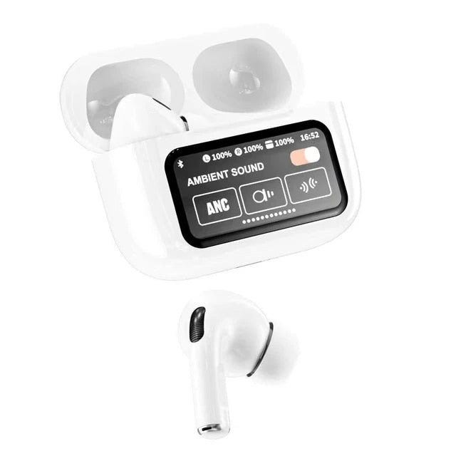 SoboStuff VisionBuds Pro: Smart Screen & Active Noise Cancelling