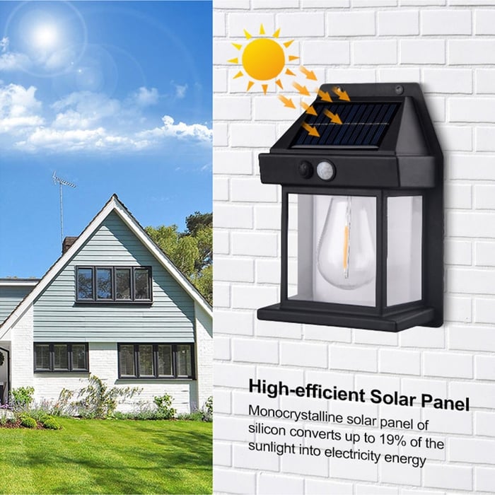 Solar Outdoor Wall Lamp